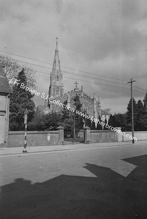 CHURCH FROM STREET (HOUSES REMOVED)